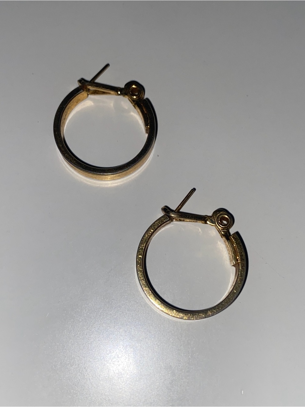 Monet Gold Hoop Earrings